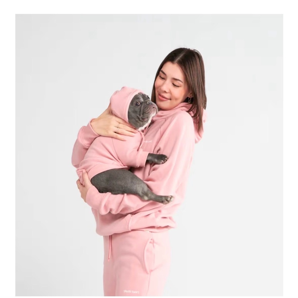 Last call, July garage sale: Spark Paws Pink Cozy Hoodie for Dogs - Picture 4 of 4